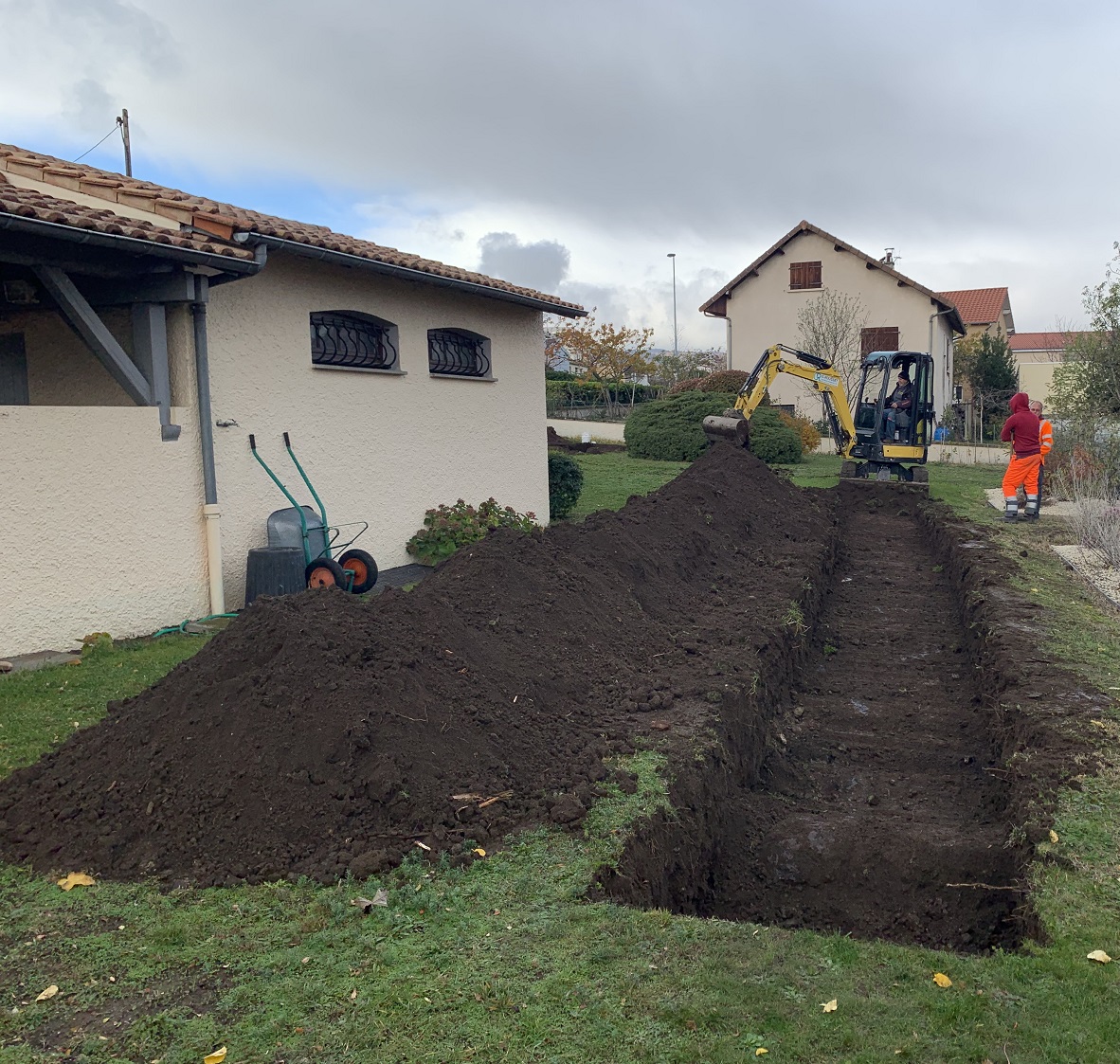 28-11-2019 - Réalisations des fouilles archéologiques préventives par l'INRAP