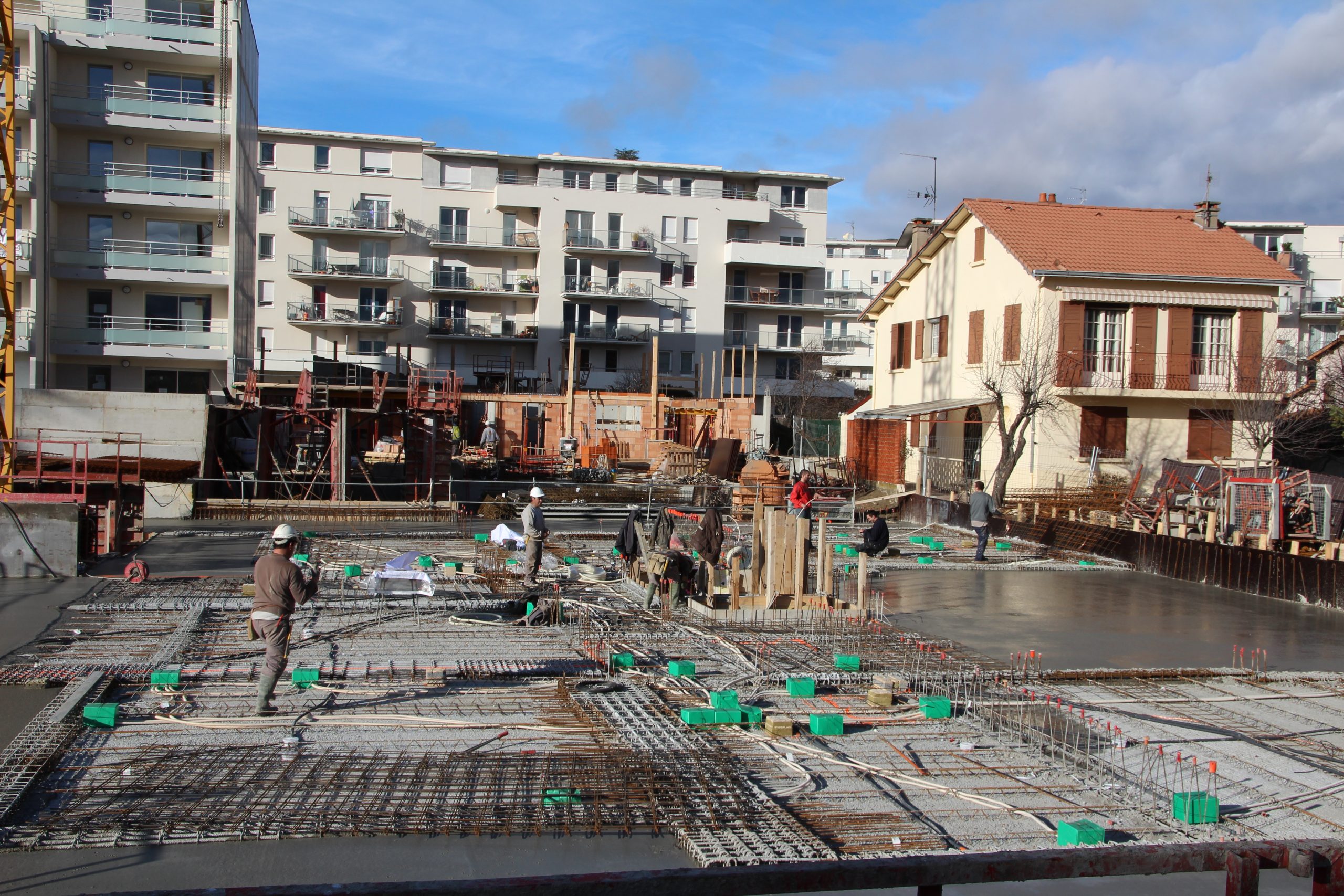 04/02/2013- Préparation dalle RDC