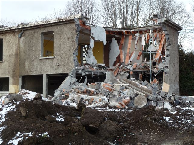07/02/2013 - Début des travaux de démolition