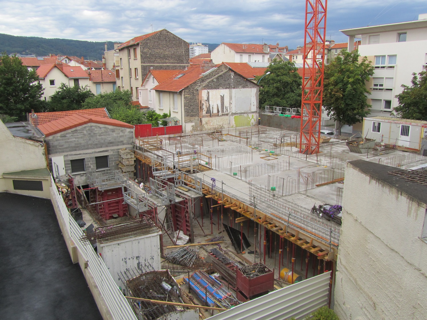 07-08-2017 - Dalle du R+1 achevée