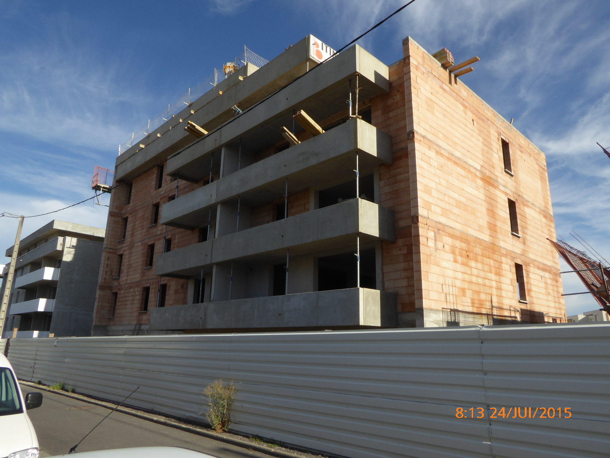 24-07-2015- Gros oeuvre achevé