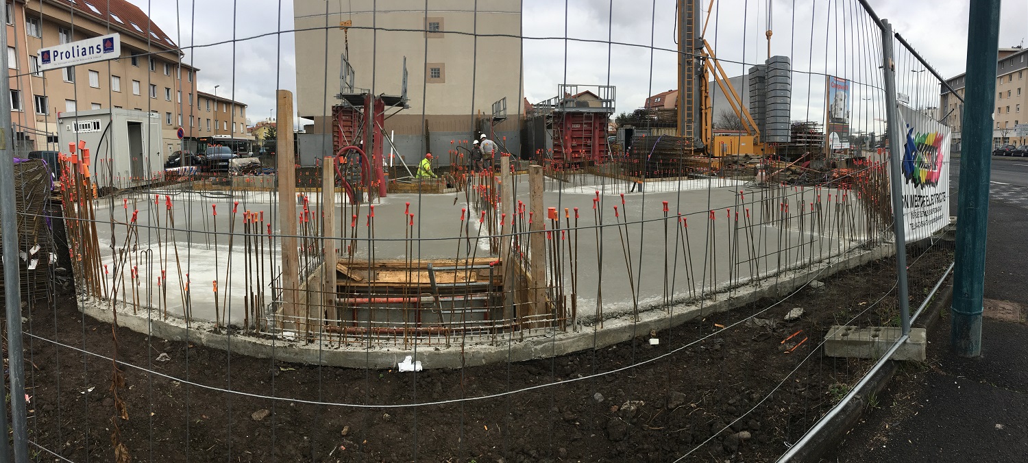 30-01-2018 - Dalle du Rez-de-chaussée coulée