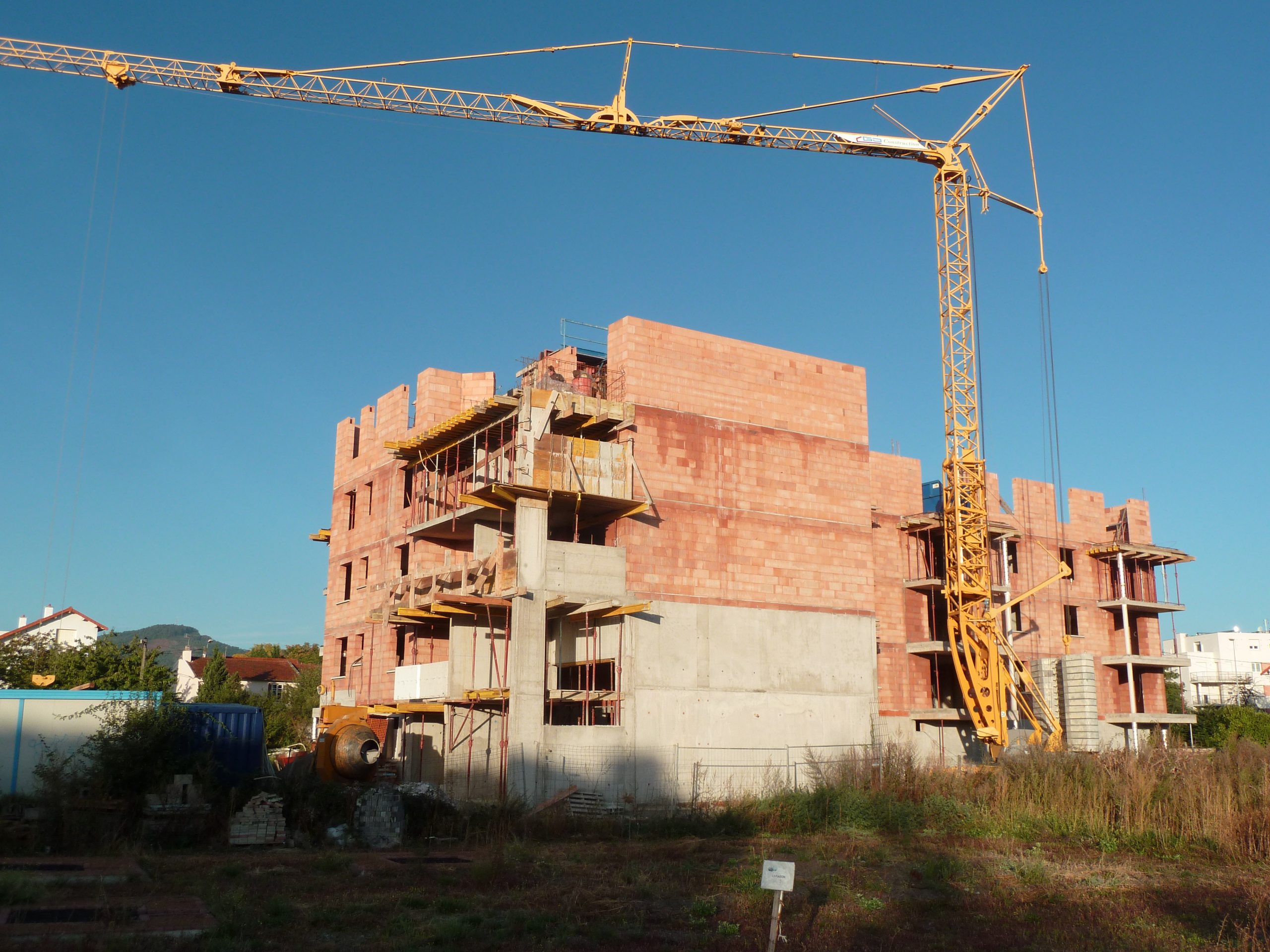 30/09/2012 - 4ème étage en cours d'élévation