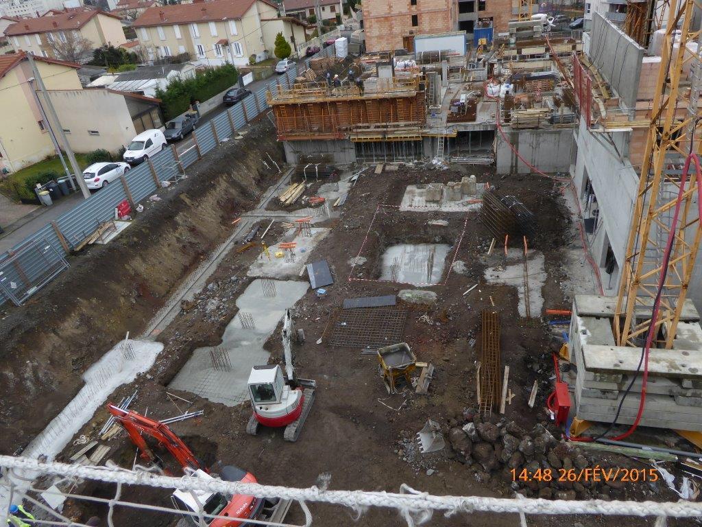 26/02/2015 - Fondations en cours