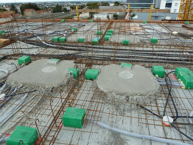 14/07/2012 - Dalle du 3 eme étage avant coulage