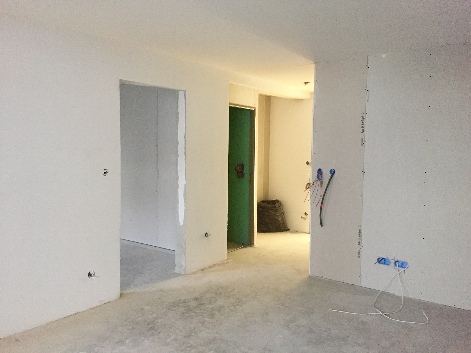 28-12-2017 - Plâtrerie en cours