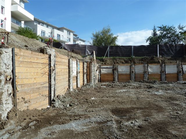 Août 2012 - Parois Berlinoise Stabilisation des avoisinants