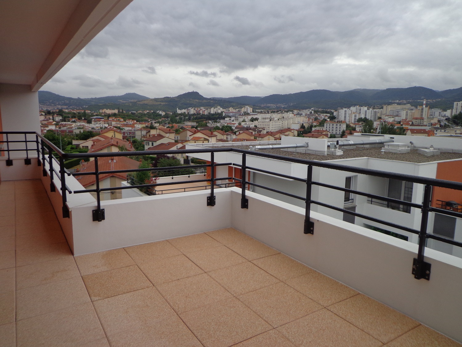 31-07-2016 - Terrasse vue du 5ème étage