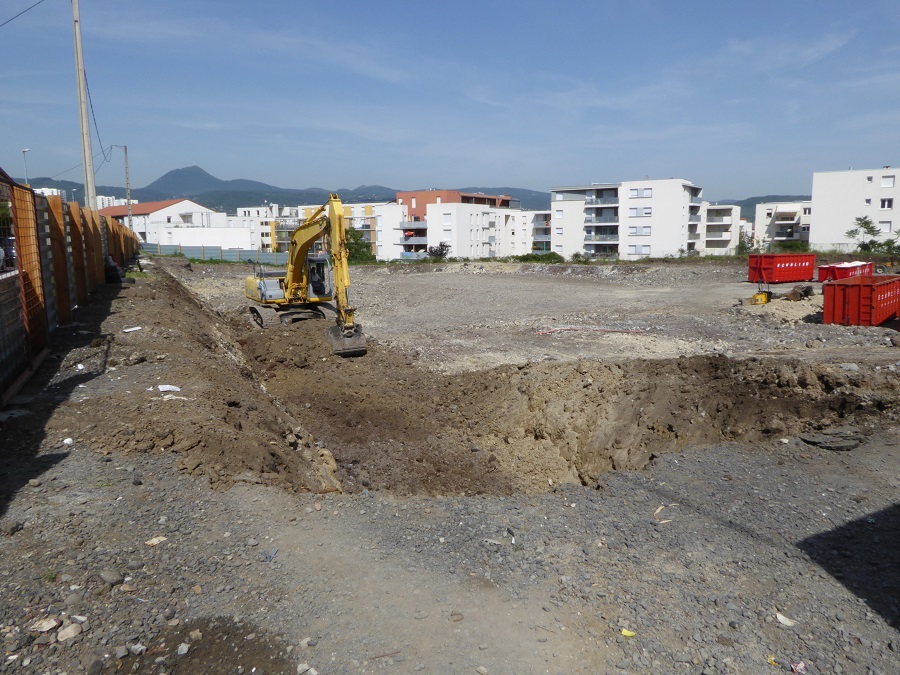 18/07/14 - Terrassement en cours