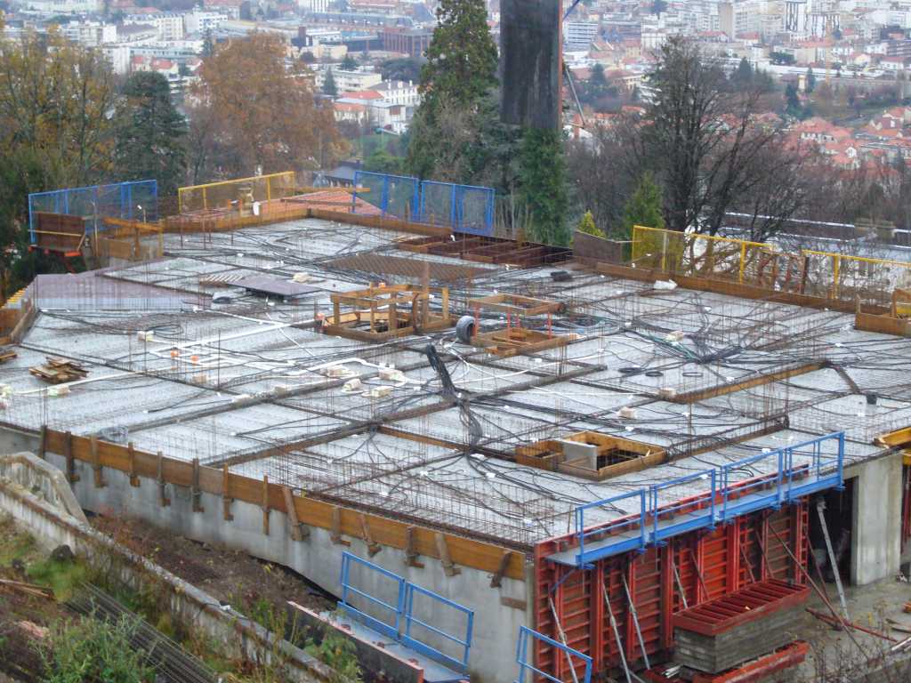 22/11/2007 - Dalle 3e étage avant coulage