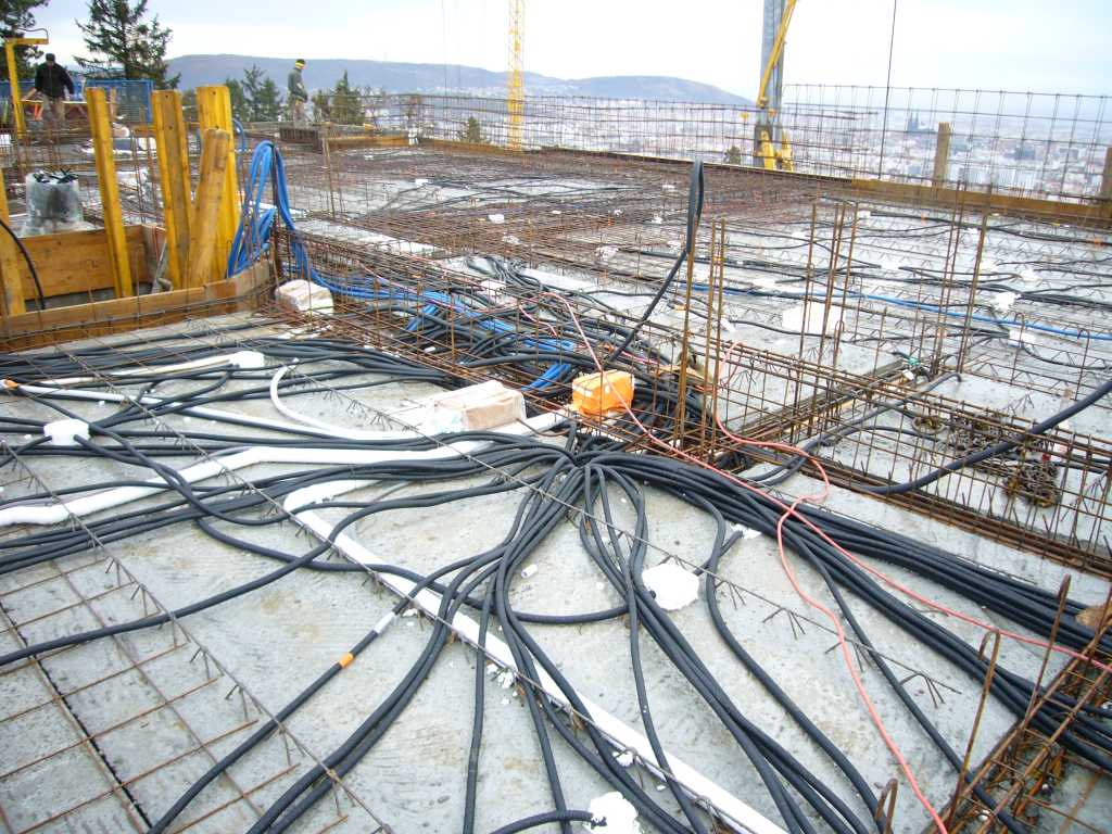 22/11/2007 - Dalle 3ème étage avant coulage