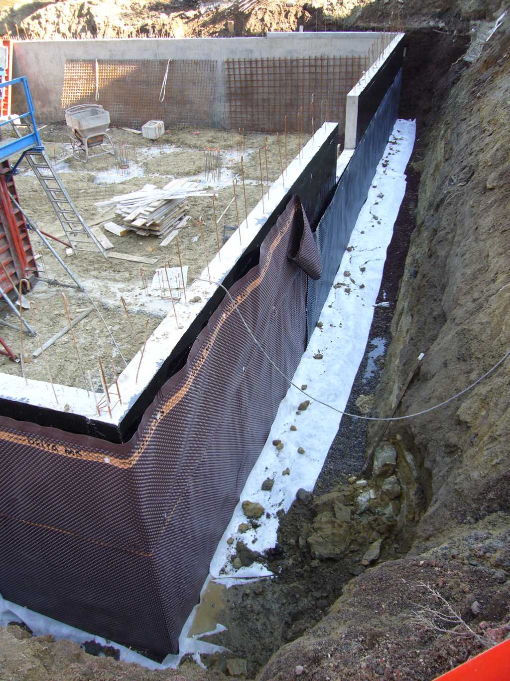 08/02/2008 - Drainage périphérique sous-sol