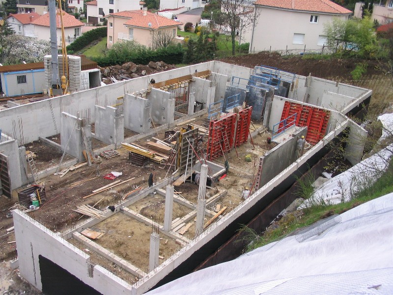 12/04/2007 -Elévation sous-sol bâtiment C