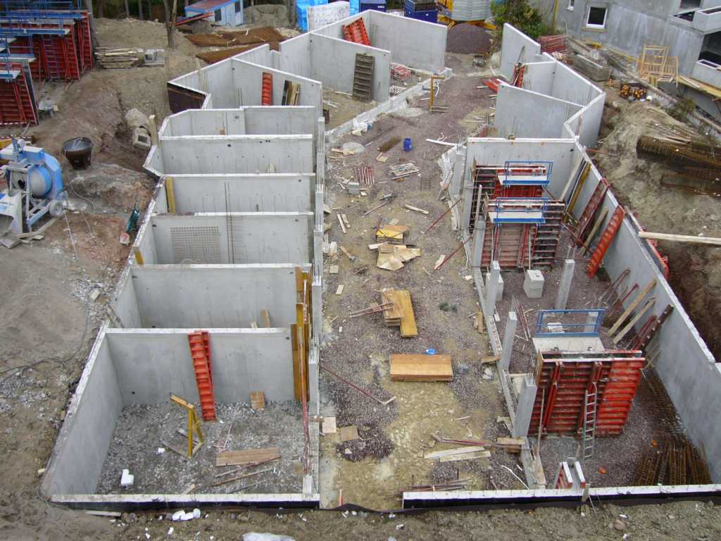 15/03/2008 - Murs sous-sol bât B