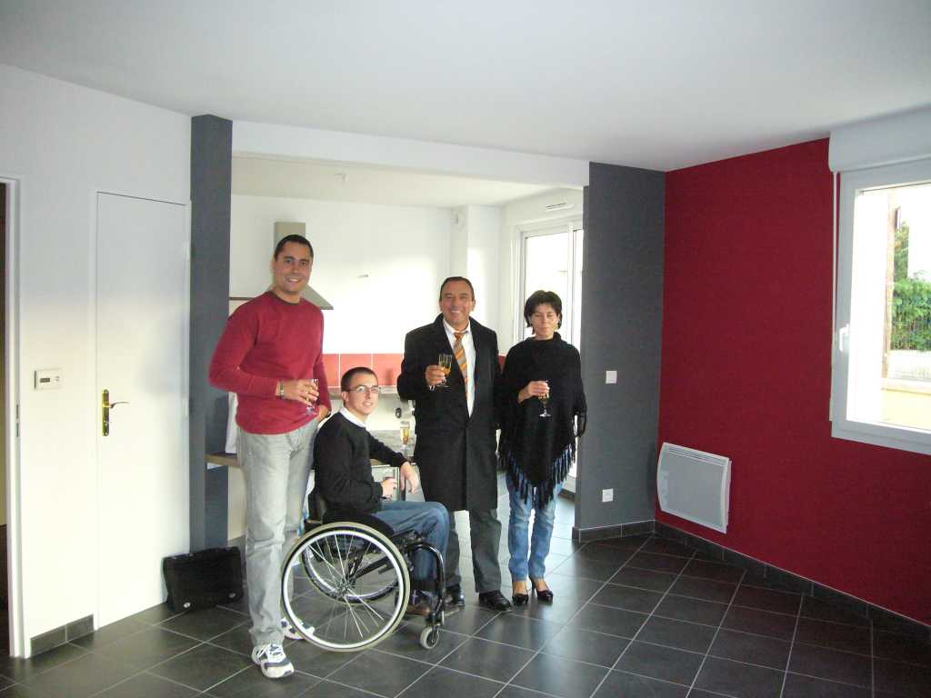 15/10/2009 - Livraison du dernier appartement aux normes handicapés