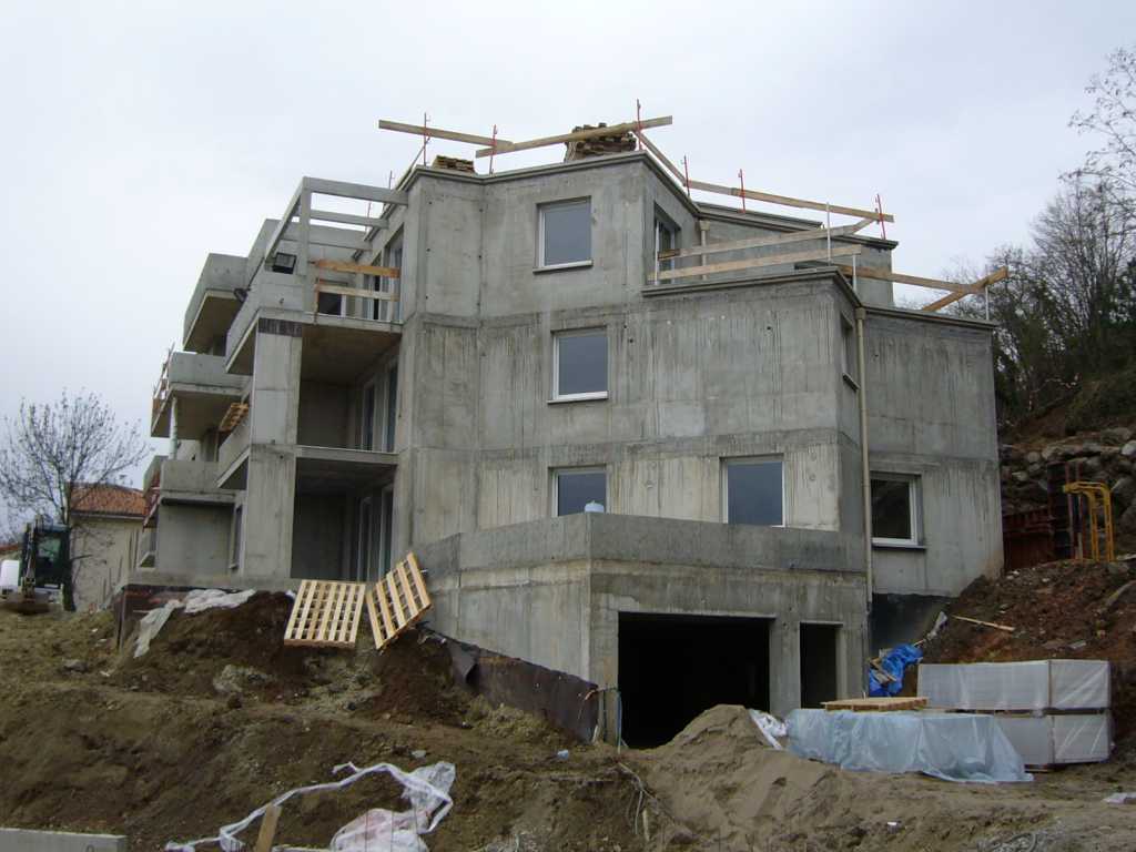 15/03/2008 - Maçonnerie achevée