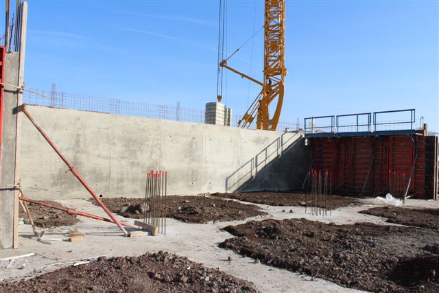 17/01/2012 - Elévation Murs RDC / Stationnements