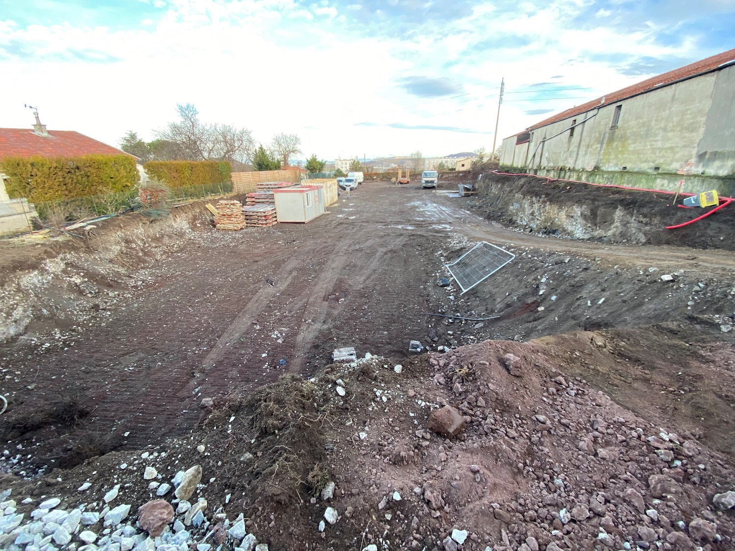 16-12-2020 - Terrassement achevé