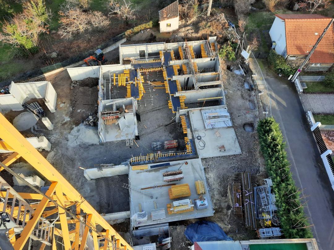 22-02-2021 - Dalle du RDC en cours