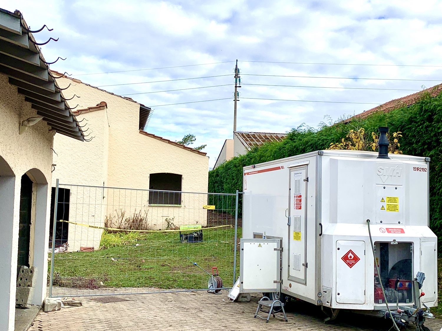 12-11-2020 - Désamiantage en cours