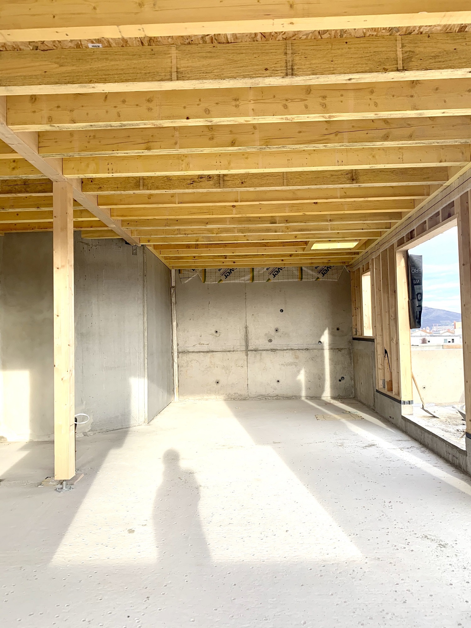 12-11-2020 - Ossature bois en cours de réalisation 2