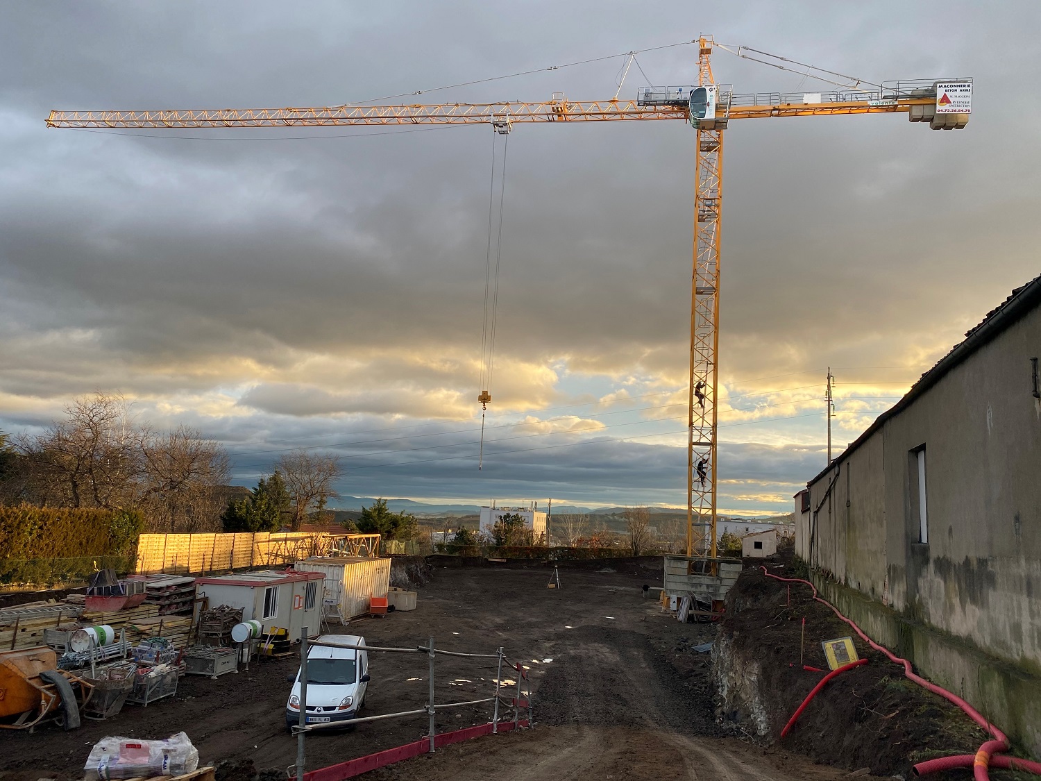 22-12-2020 - Grue installée