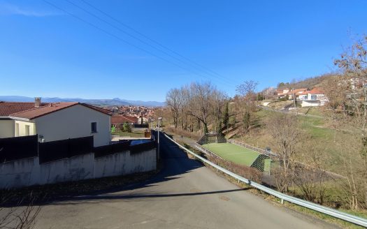 MIREFLEURS – Vue exceptionnelle, sur les hauteurs, Terrain à bâtir de 780 m2 avec garage double