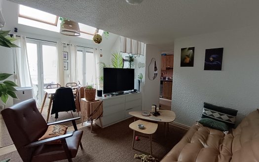 CLERMONT-FERRAND / Proximité Delille, duplex en dernier étage de 50 m2 avec balcon et garage fermé