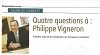 Salon de l’Habitat – 4 questions à Philippe VIGNERON