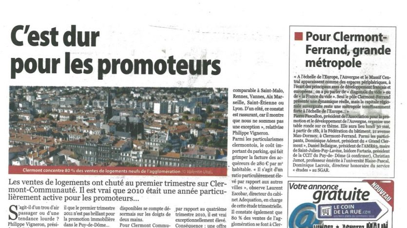 C’est dur pour les promoteurs